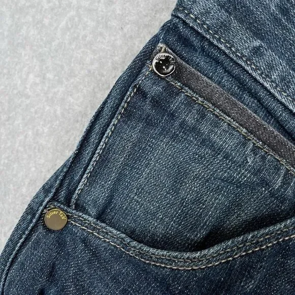 Vintage Levis Silvertab Baggy Jeans Mens 38 x 32 Straight Dark Flap Pockets Y2K